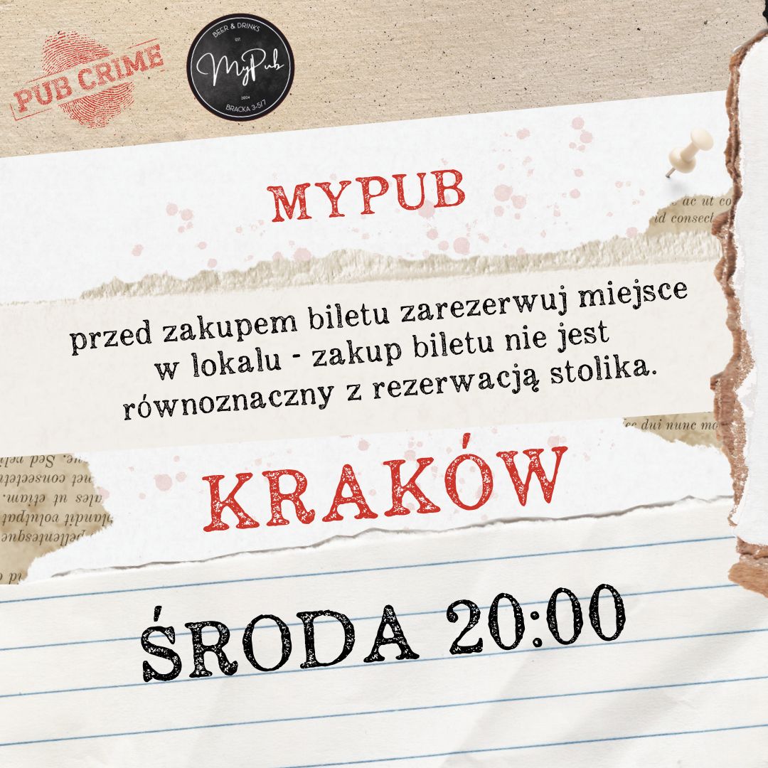 2025.11.19 My Pub Kraków [Środa]