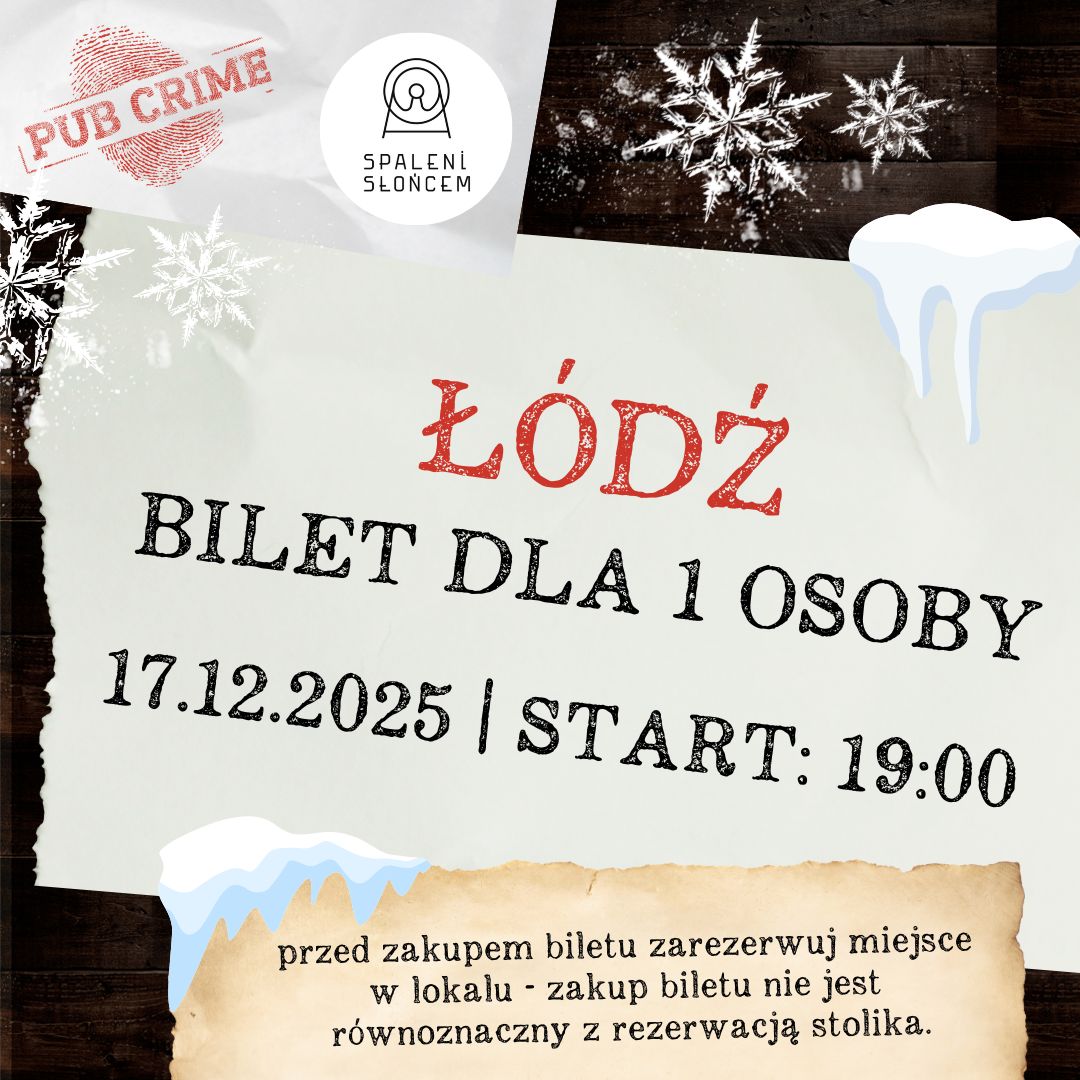 2025.12.17 Spaleni Słońcem Łódź [ŚRODA]