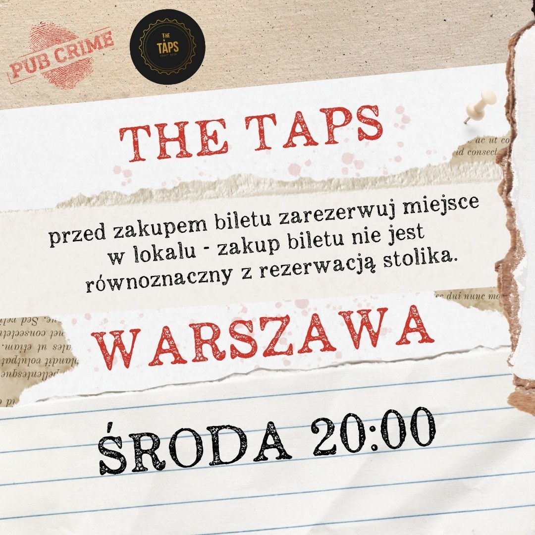 2026.04.15 The Taps Warszawa [ŚRODA]