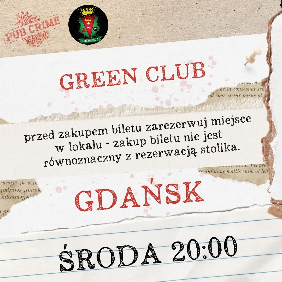 2026.04.15 Green Club Gdańsk [ŚRODA]